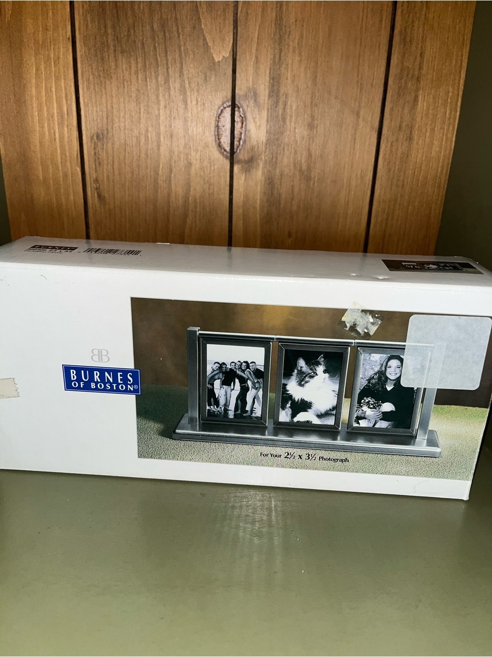 New in Box! Burnes of Boston, photo frame.